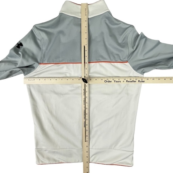 Under Armour Jacket Mens Small Project Rock Iron Paradise Full Zip Knit Track - Picture 14 of 14